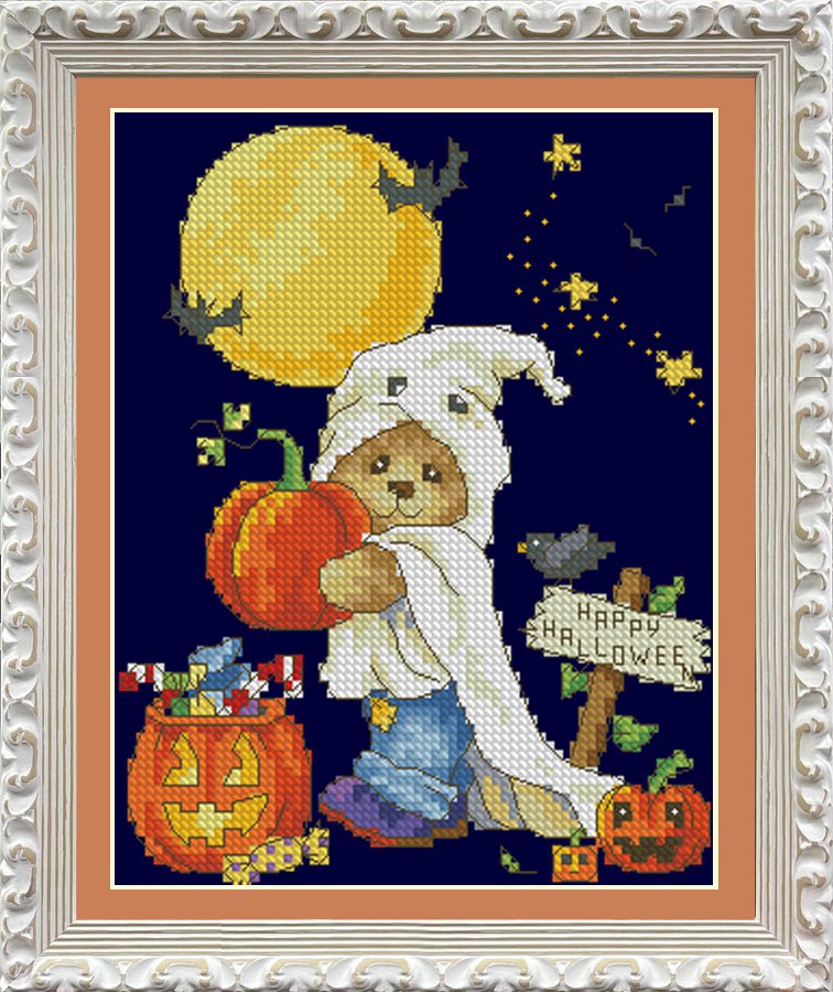 Buy Cross stitch kit Bear-Ghost-VN-260