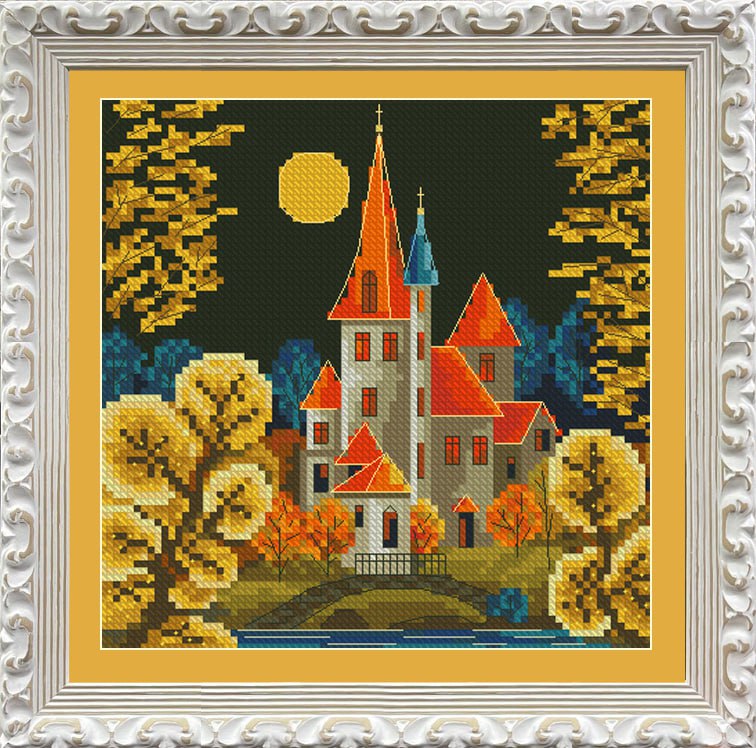 Buy Cross stitch kit Golden Autumn-VN-261