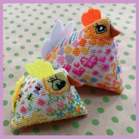 Buy Cross stitch kit Hen with chicks-VN-265