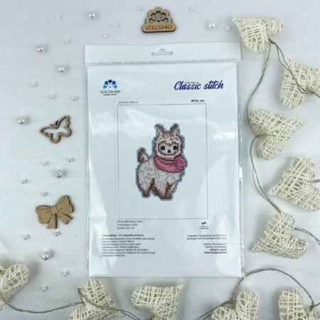 Buy Cross stitch kit on plastic canvas - Alpaca-VPC_001
