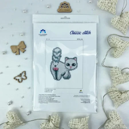 Buy Cross stitch kit on plastic canvas - Cat-VPC_005