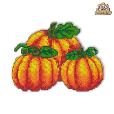 Buy Cross stitch kit on plastic canvas - Pumpkins-VPC_027
