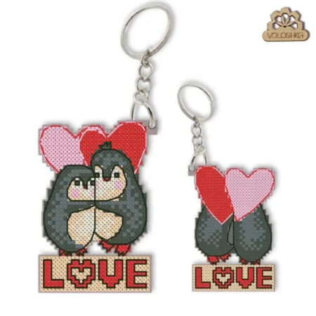 Buy Cross stitch kit on plastic canvas - Sweet couple-VPC_053