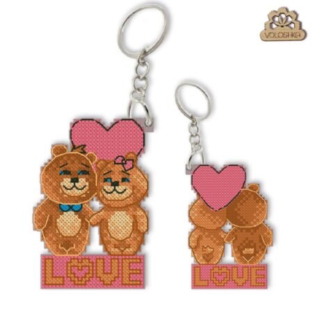 Buy Cross stitch kit on plastic canvas - Sweet couple-VPC_054