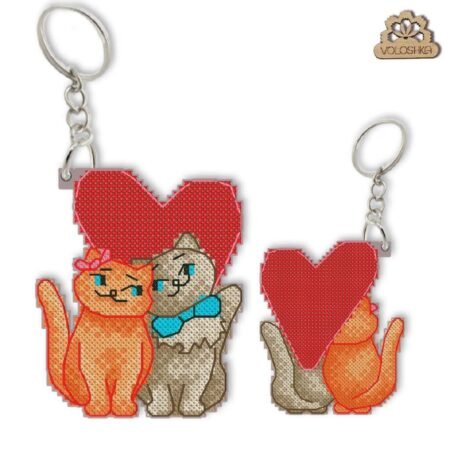 Buy Cross stitch kit on plastic canvas - Sweet couple-VPC_055
