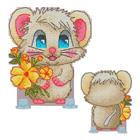 Buy Cross stitch kit on plastic canvas - Mishenatko-VPC_066