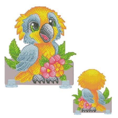 Buy Cross stitch kit on plastic canvas - Parrot-VPC_070