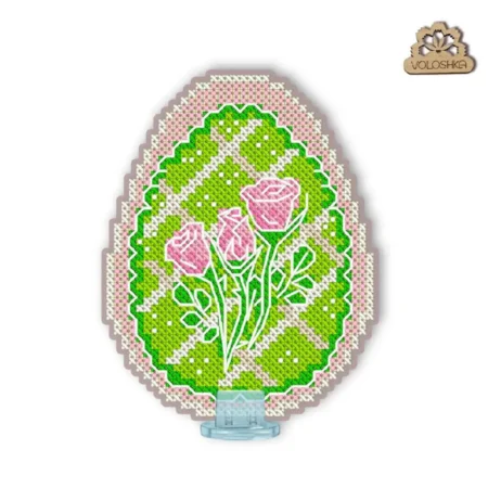 Buy Cross stitch kit on plastic canvas - Easter egg-VPF_004