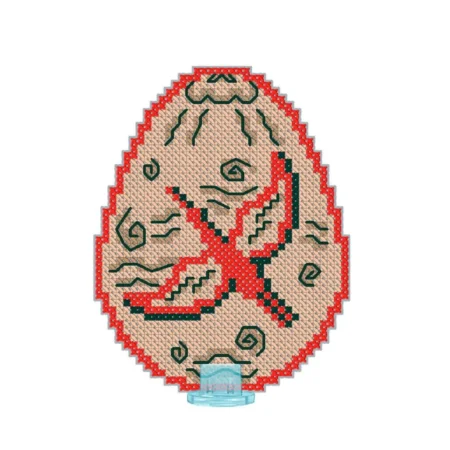 Buy Cross stitch kit on plastic canvas - Easter egg-VPF_006