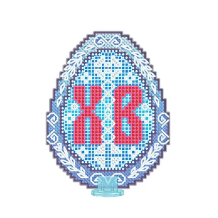 Buy Cross stitch kit on plastic canvas - Easter egg-VPF_009