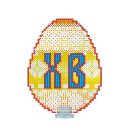 Buy Cross stitch kit on plastic canvas - Easter egg-VPF_010