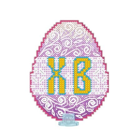 Buy Cross stitch kit on plastic canvas - Easter egg-VPF_011