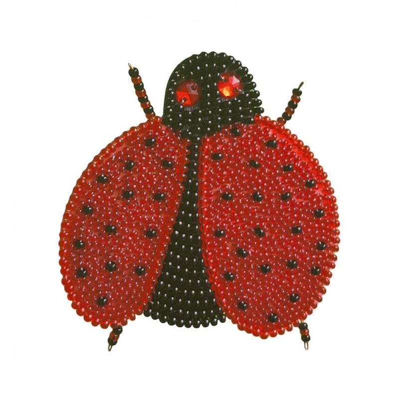 Buy DIY Jewelry making kit - Brooch Ladybug-vr1003_1