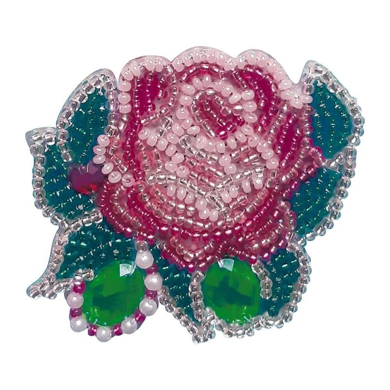 Buy DIY Jewelry making kit - Brooch Rose-vr1009_1