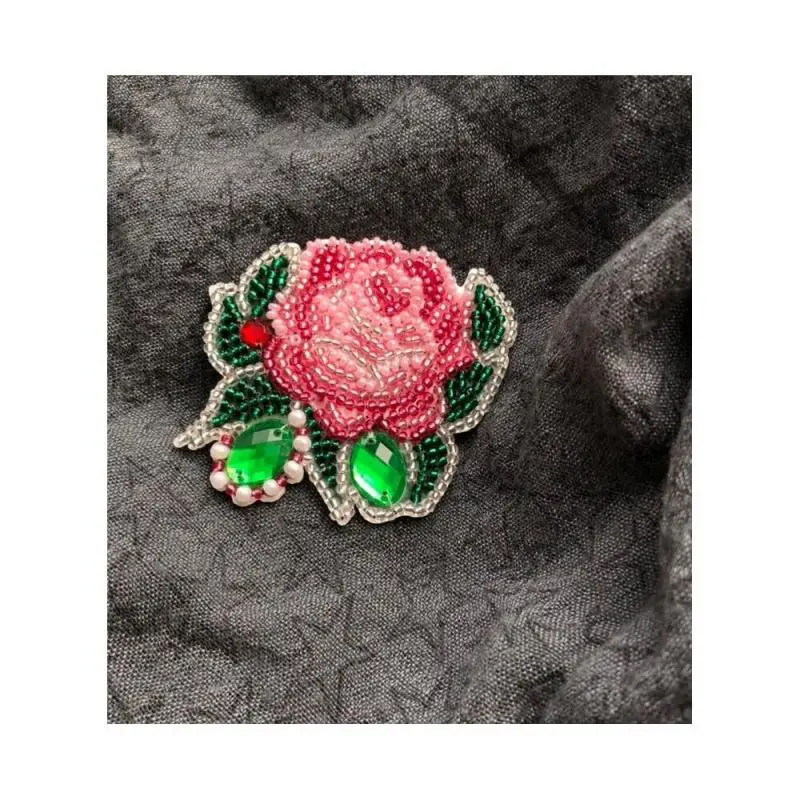 Buy DIY Jewelry making kit - Brooch Rose-vr1009_3