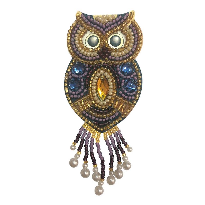 Buy DIY Jewelry making kit - Brooch Owl-vr1011_1